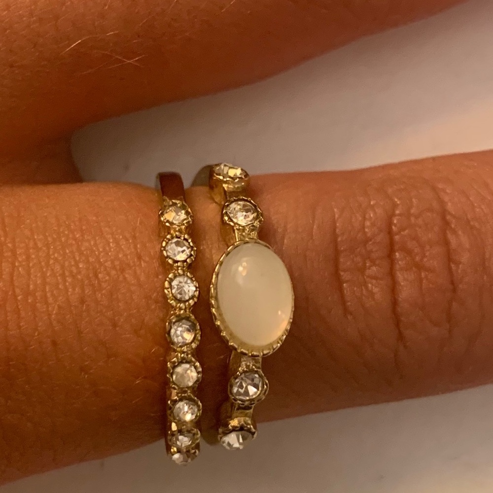 Gold rings